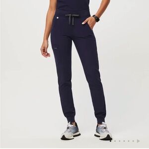FIGS Navy Zamora Jogger Scrub Pant